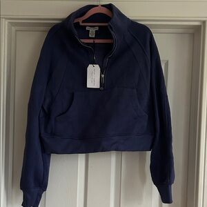 Navy Blue Women's Sweatshirt